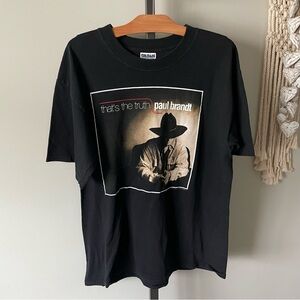 90s Vintage Paul Brandt Thats The Truth Concert Tshirt Canadian Tour Tee Rare